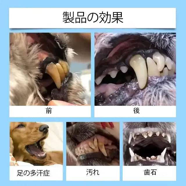 [公式ストア] CleraNaure® ペット用デンタル＆消化器健康 口腔ケア液 – 口臭を爽やかに、歯石を除去し歯茎の再生を促進、歯を安定させる（猫・犬用） – 本日限定80%オフ！