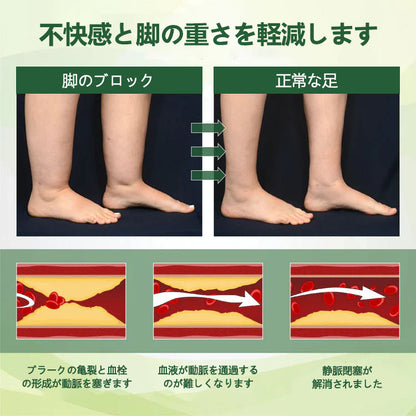 CleraNaure® FluidEase 脚の血行促進用プロフェッショナルクリームが本物の安心感をお届けします！
